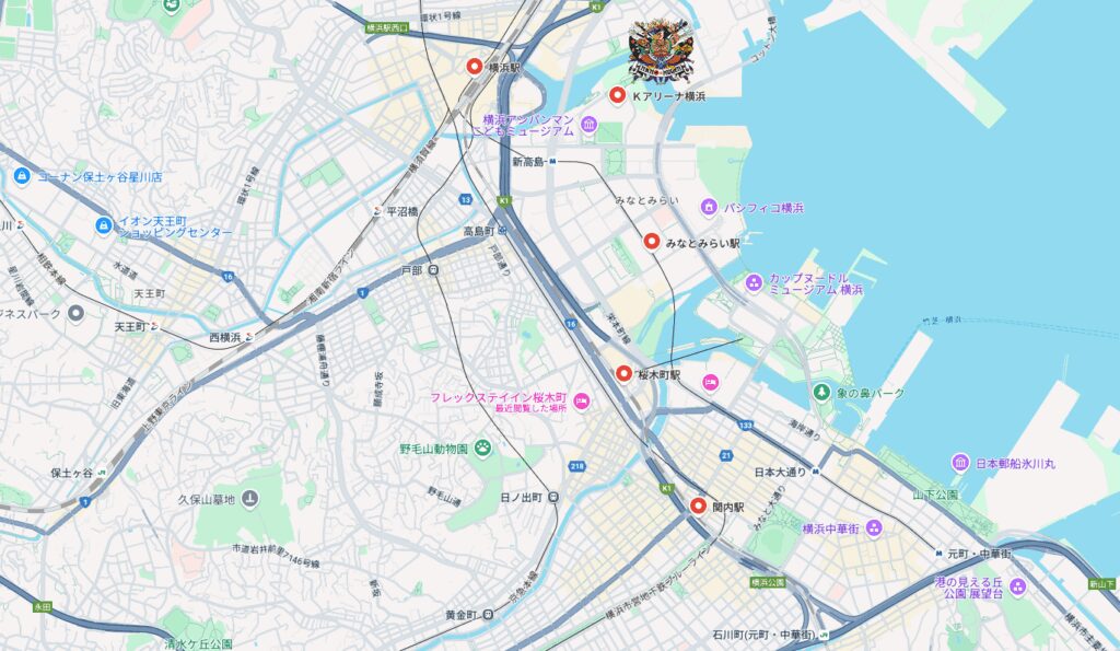 NANO-MUGEN FES. 2025地図